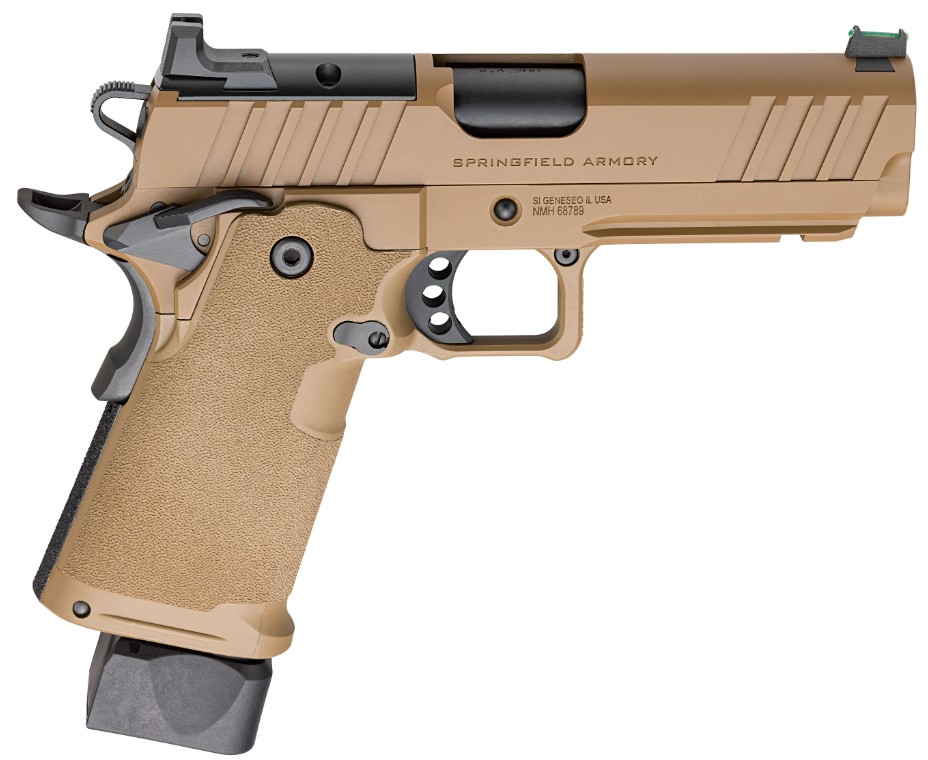 SPRINGFIELD ARMORY 1911 DS PRODIGY 4.25IN AOS 9MM 20RD COYOTE BROWN PH9117AOSCB - Win Repeating Arms Promotion